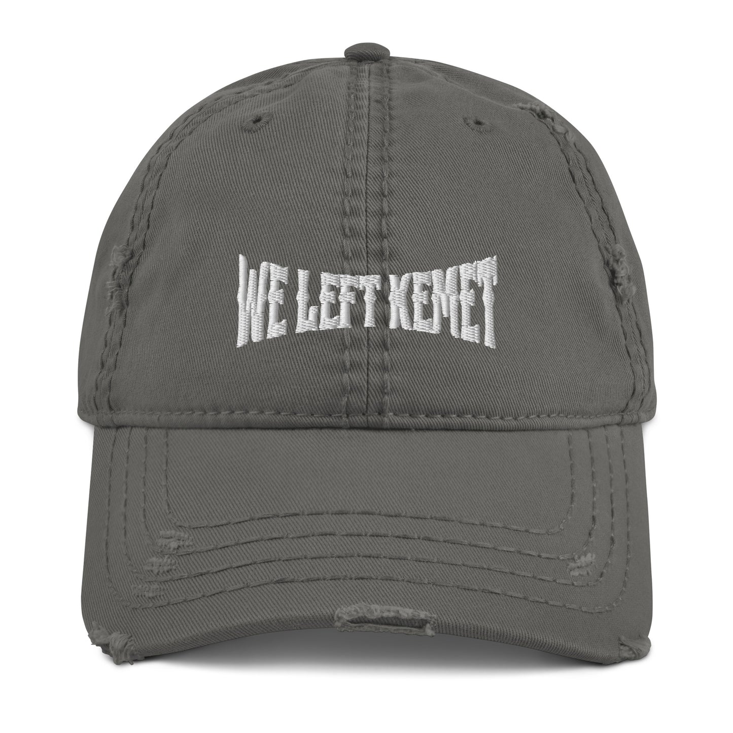 We Left Kemet - Distressed Dad Hat