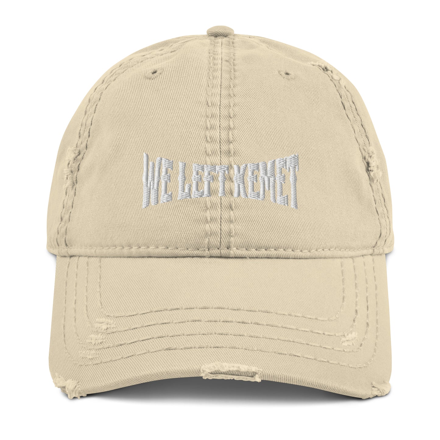 We Left Kemet - Distressed Dad Hat