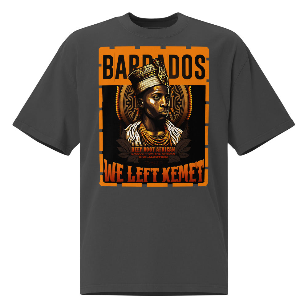 Barbados - WE LEFT KEMET - Oversized HQ T-shirt