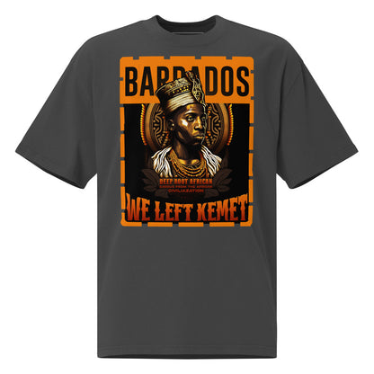 Barbados - WE LEFT KEMET - Oversized HQ T-shirt