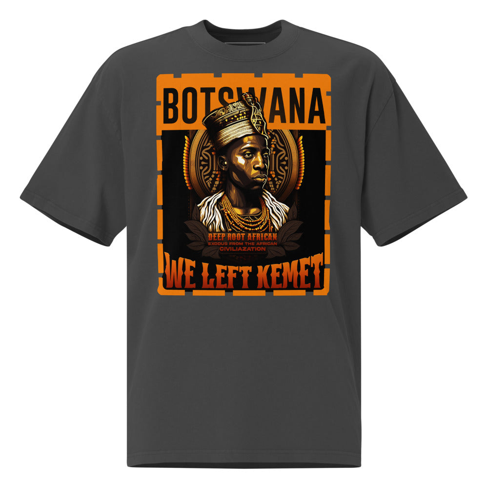 Botswana - WE LEFT KEMET - Oversized HQ T-shirt