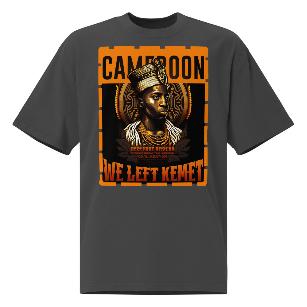 Cameroon - WE LEFT KEMET - Oversized HQ T-shirt