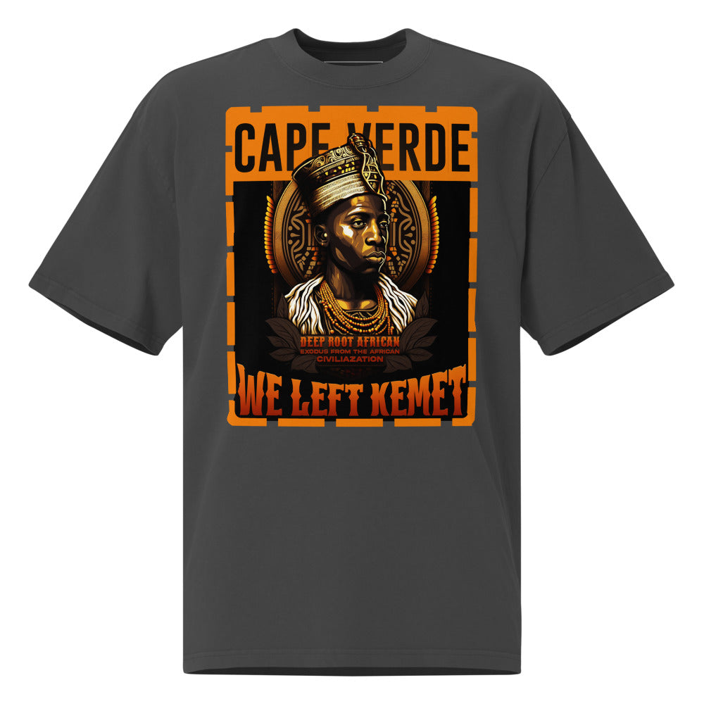 Cape Verde - WE LEFT KEMET - Oversized HQ T-shirt