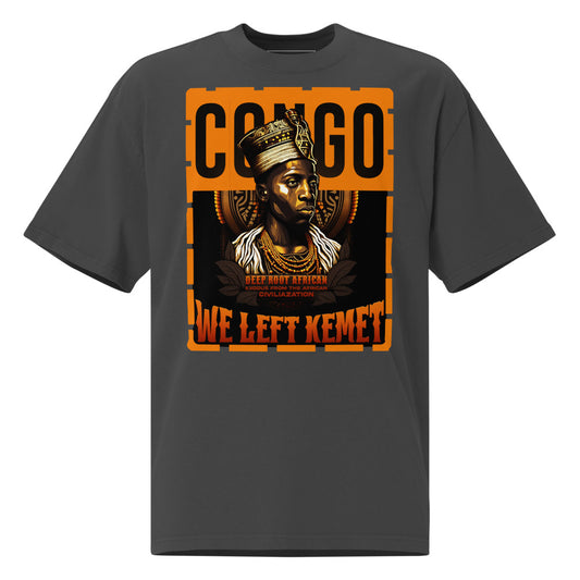 Congo - WE LEFT KEMET - Oversized HQ T-shirt