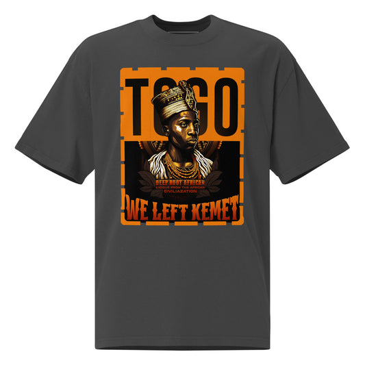 Togo - WE LEFT KEMET - Oversized HQ T-shirt