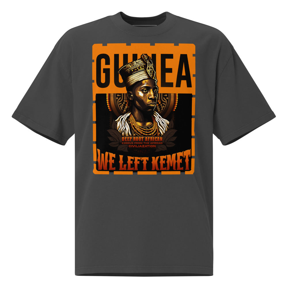 Guinea - WE LEFT KEMET - Oversized HQ T-shirt