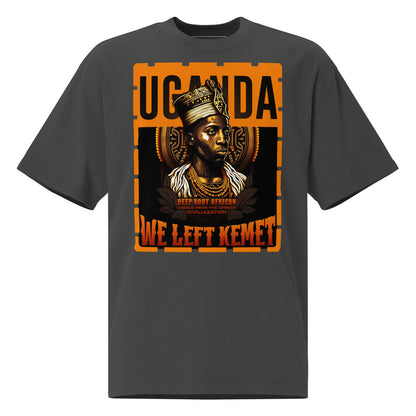 Uganda - WE LEFT KEMET - Oversized HQ T-shirt