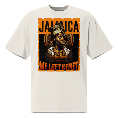 Jamaica - WE LEFT KEMET - Oversized HQ T-shirt