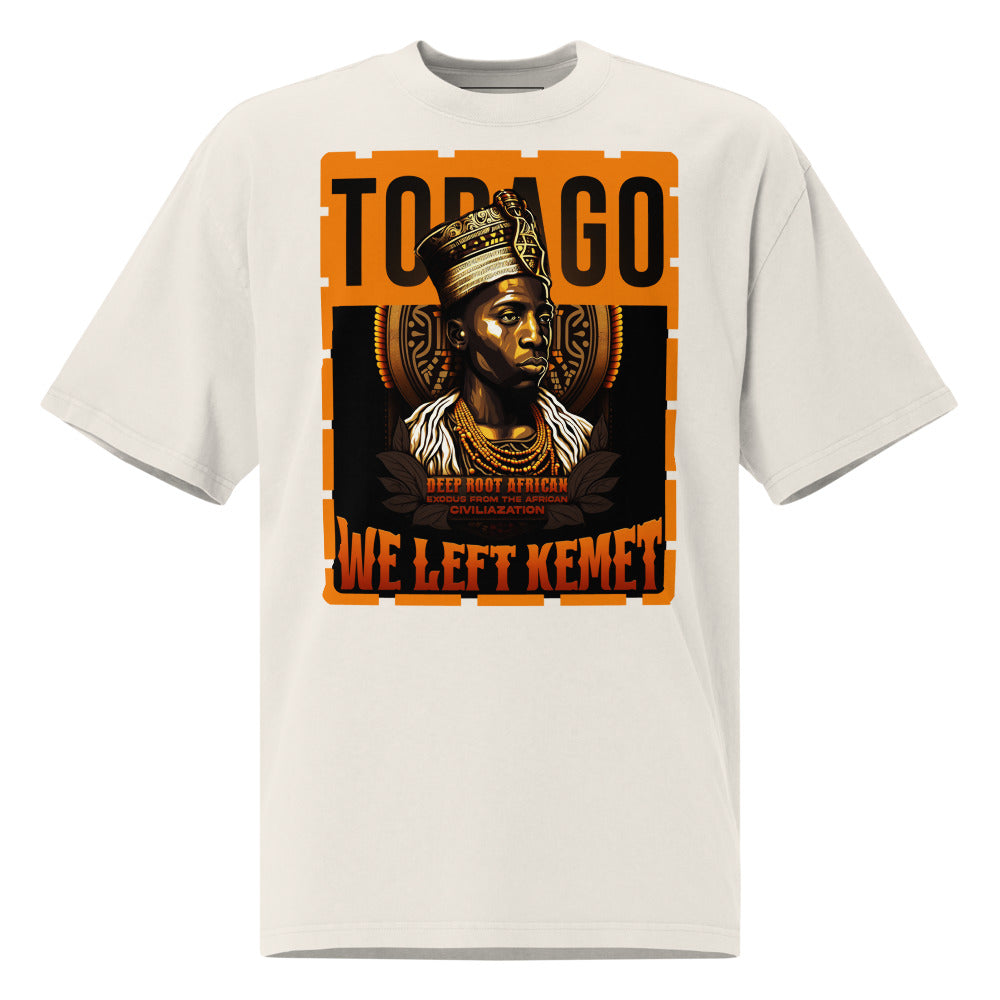 Tobago - WE LEFT KEMET - Oversized HQ T-shirt