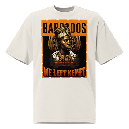 Barbados - WE LEFT KEMET - Oversized HQ T-shirt