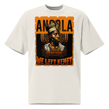 Angola - WE LEFT KEMET - Oversized HQ T-shirt