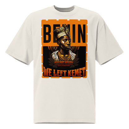 Benin - WE LEFT KEMET - Oversized HQ T-shirt