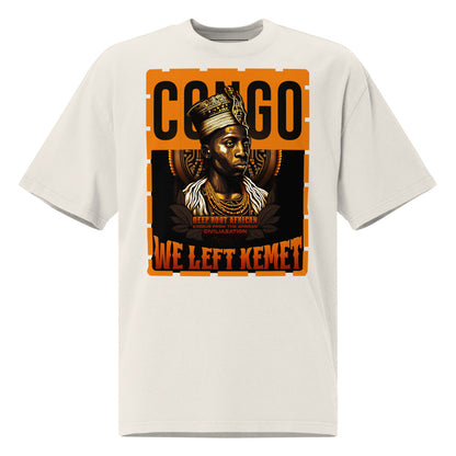 Congo - WE LEFT KEMET - Oversized HQ T-shirt