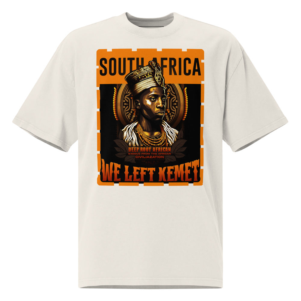 South Africa - WE LEFT KEMET - Oversized HQ T-shirt