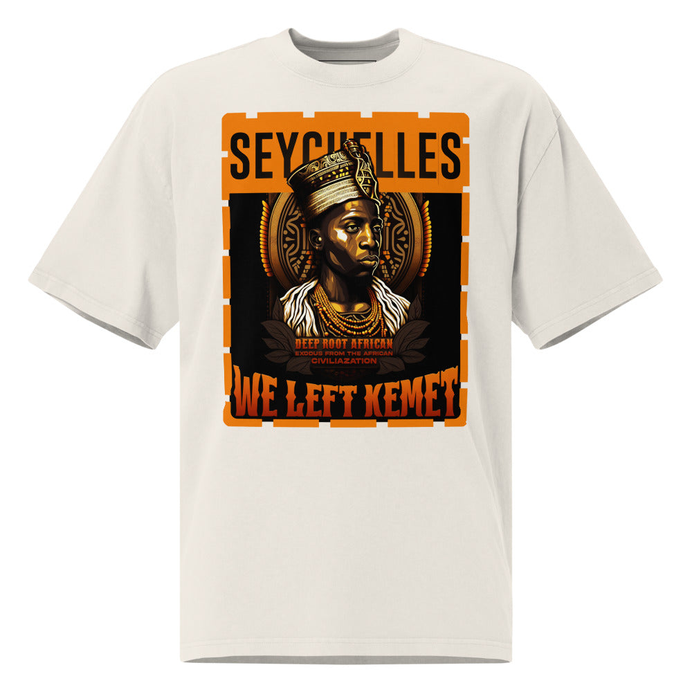 Seychelles - WE LEFT KEMET - Oversized HQ T-shirt