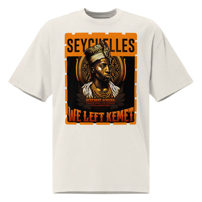 Seychelles - WE LEFT KEMET - Oversized HQ T-shirt