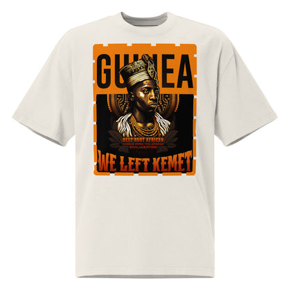 Guinea - WE LEFT KEMET - Oversized HQ T-shirt