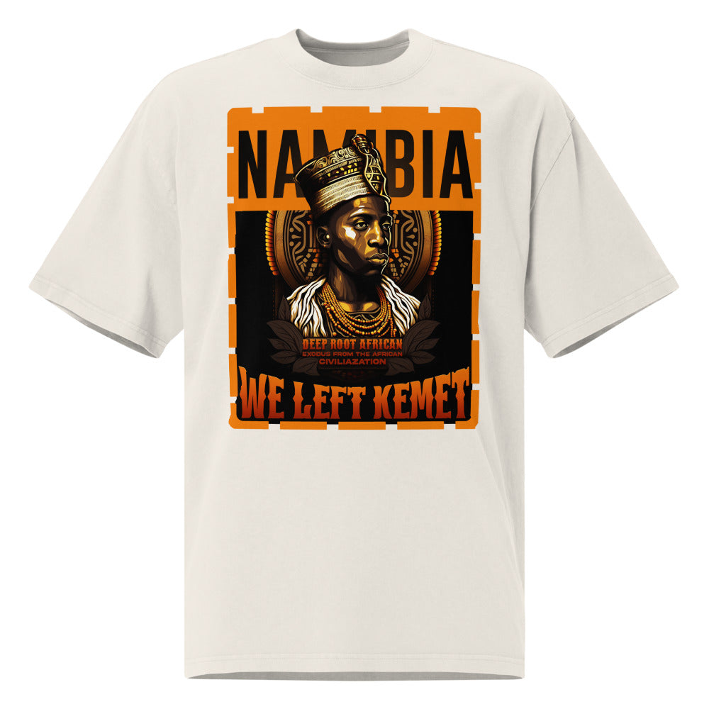 Namibia - WE LEFT KEMET - Oversized HQ T-shirt