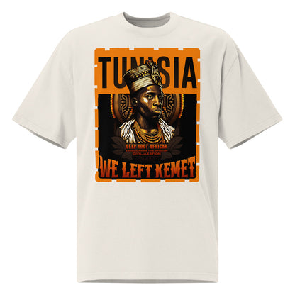 Tunisia - WE LEFT KEMET - Oversized HQ T-shirt