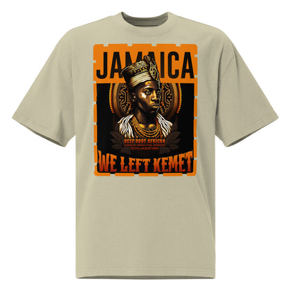 Jamaica - WE LEFT KEMET - Oversized HQ T-shirt