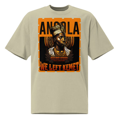 Angola - WE LEFT KEMET - Oversized HQ T-shirt