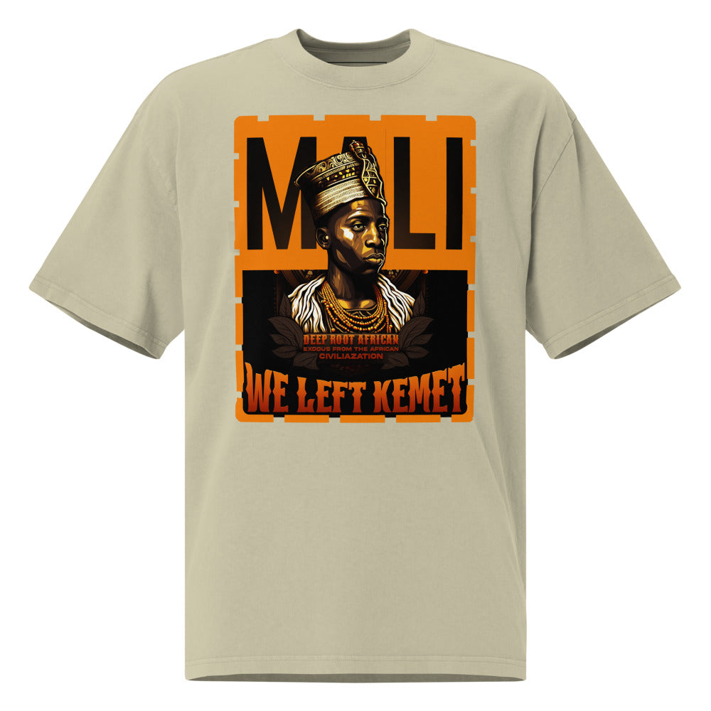 Mali - WE LEFT KEMET - Oversized HQ T-shirt