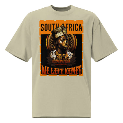 South Africa - WE LEFT KEMET - Oversized HQ T-shirt