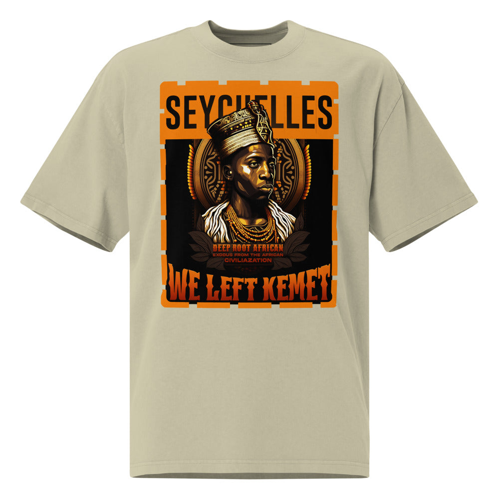 Seychelles - WE LEFT KEMET - Oversized HQ T-shirt