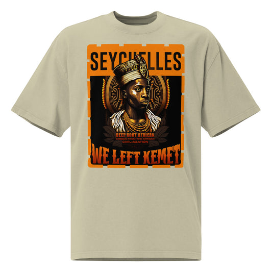 Seychelles - WE LEFT KEMET - Oversized HQ T-shirt