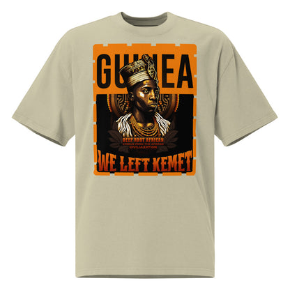 Guinea - WE LEFT KEMET - Oversized HQ T-shirt