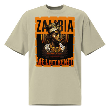 Zambia - WE LEFT KEMET - Oversized HQ T-shirt