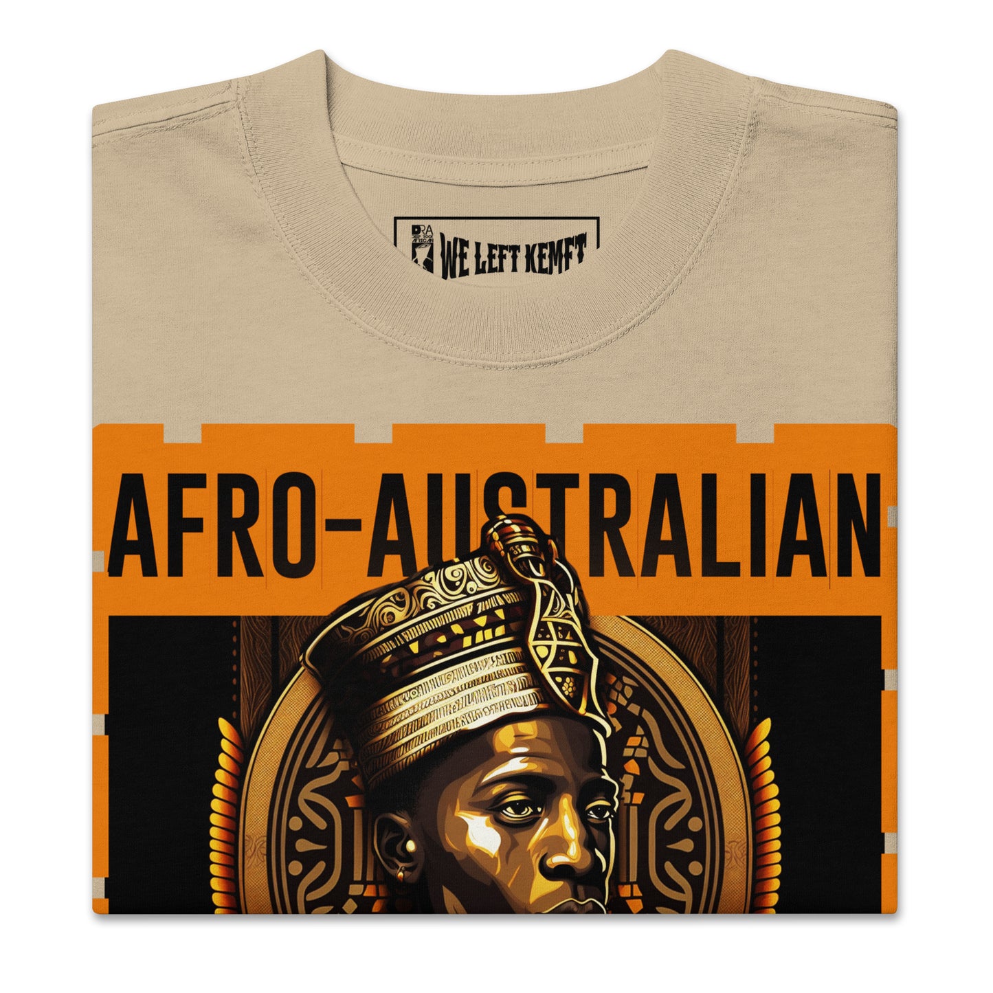 Afro-Australian - WE LEFT KEMET - Oversized HQ T-shirt