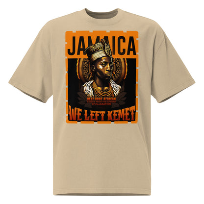 Jamaica - WE LEFT KEMET - Oversized HQ T-shirt