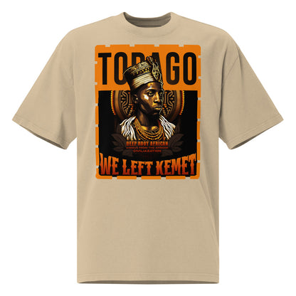 Tobago - WE LEFT KEMET - Oversized HQ T-shirt