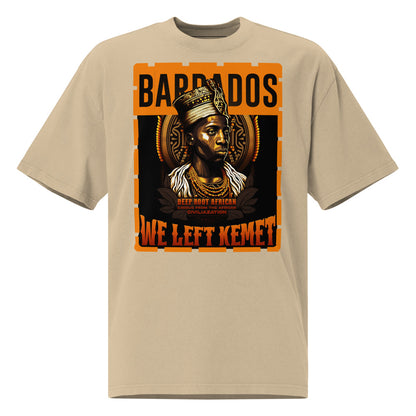 Barbados - WE LEFT KEMET - Oversized HQ T-shirt