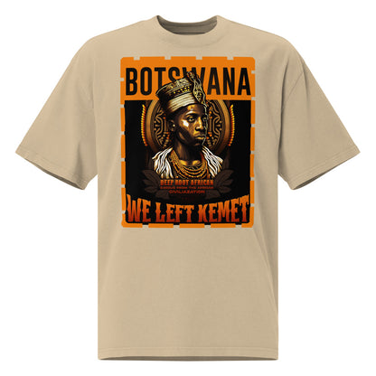 Botswana - WE LEFT KEMET - Oversized HQ T-shirt