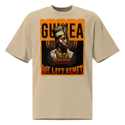 Guinea - WE LEFT KEMET - Oversized HQ T-shirt