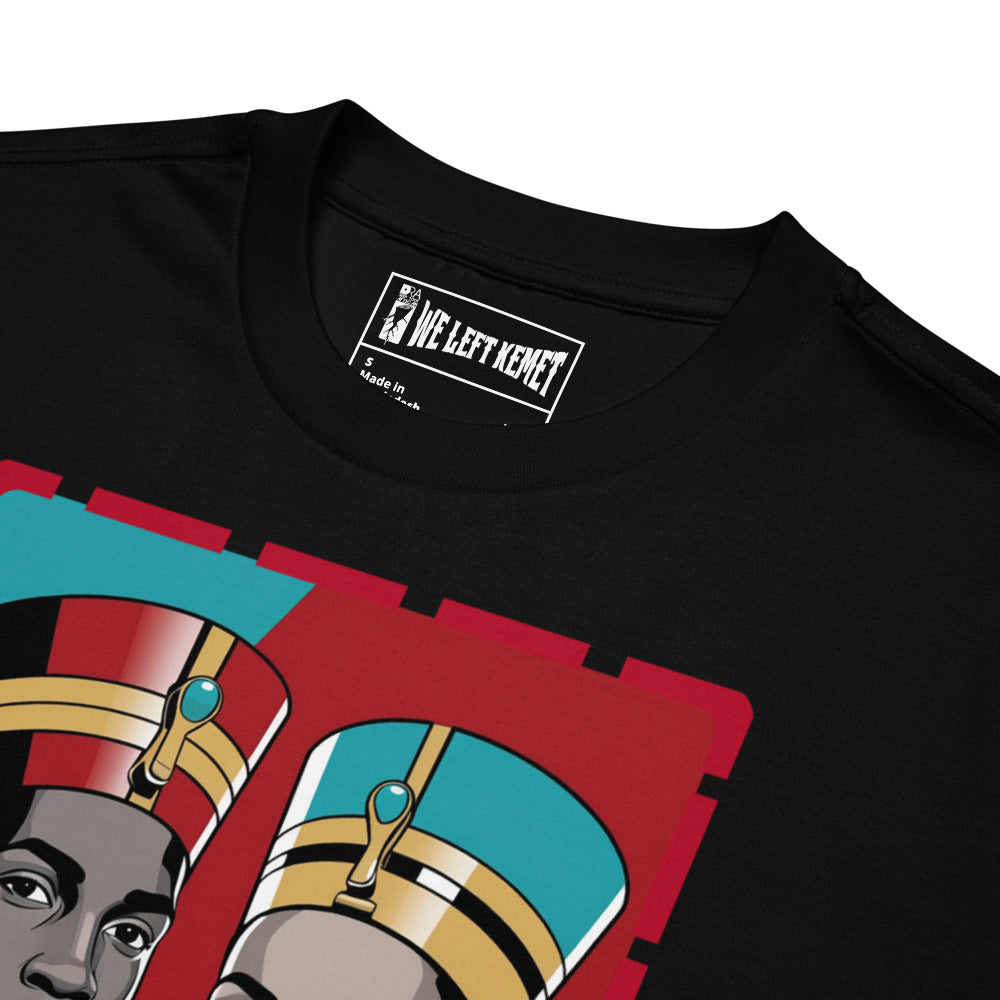 Global Kemites - WE LEFT KEMET - Oversized Heavyweight T-shirt