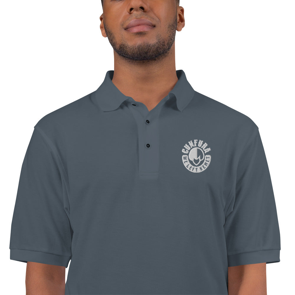 GUNFURA - We Left Kemet - Men's Premium Polo