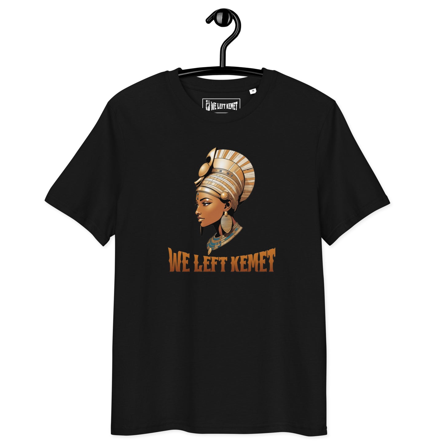 WE LEFT KEMET - Queen Nefertiti Organic Cotton T-shirt