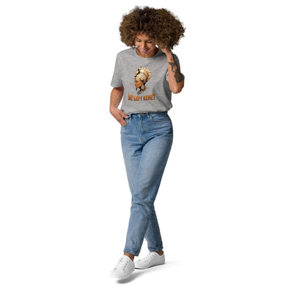 WE LEFT KEMET - Queen Nefertiti Organic Cotton T-shirt