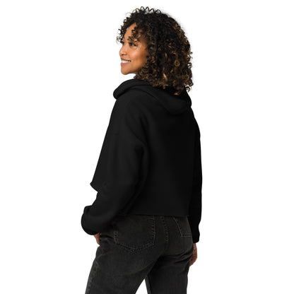 WE LEFT KEMET - Queen Crop Hoodie